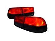 Spec D Tuning LT CV962RG RS Tail Lights Red Smoke for 96 to 00 Honda Civic 8 x 11 x 20 in.