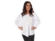Alexanders Costumes 24 187 W Long Sleeve Peasant Blouse White