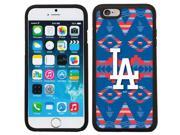 Coveroo 875 8542 BK FBC LA Dodgers Tribal Print Design on iPhone 6 6s Guardian Case
