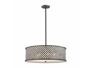 ELK Group International 32106 6 Genevieve 6 Light Chandelier Oil Rubbed Bronze 10 x 29 x 29 in.