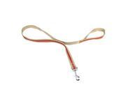 NorthLight 49 in. Striped Heavy Duty Nylon Dog Leash Large Khaki Brown Red
