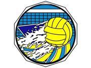 Simba DCM687 2 in. Decagon Color Medal Water Polo