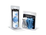 Team Golf 22599 North Carolina NCAA 3 Golf Balls 50 Golf Tees Pack