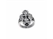 Forgiven Jewelry 116223 Ring Fancy Cross Stainless Size 10