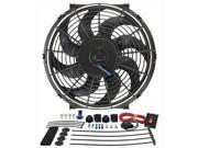 DERALE 16512 12 In. Tornado Electric Puller Fan Premium Mounting Kit