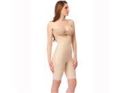 Isavela GR03 High Waist Abdominal Girdle with Zippers XS Beige