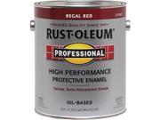 Rust Oleum Corp 215965 1 Gallon Gloss Regal Red Professional Oil Based Enamel 400 Voc