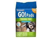 Sergeants Go Pads Dog Training Pads 14 Count Case of 12