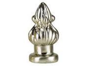 Cal Lighting FA 5052D Metal Cast Lamp Finial Brass