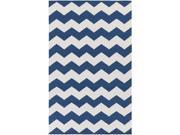 Artistic Weavers AWLT3020 23 Vogue Collins Rectangle Flat Woven Area Rug Blue 2 x 3 ft.