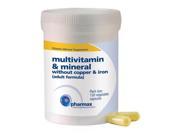 Seroyal USA SYLVM35120 Multivitamin Mineral without Copper Iron 120 Count