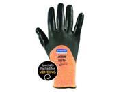 Jackson Safety 138 38649 L3 Knuckle Coated High Visibility Cut Resistant Glove Orange Large