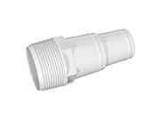 NorthLight Swimming Pool or Spa Threaded Hose Adaptor White 4 in.
