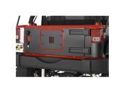 Warrior Products S920D Tailgate Cover Black 2007 2015 Jeep Wrangler