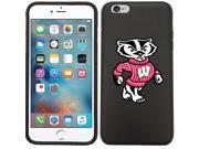 Coveroo 876 1045 BK HC University of Wisconsin Mascot Design on iPhone 6 Plus 6s Plus Guardian Case