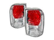 Spec D Tuning LT RAN93 KS Altezza Tail Lights for 93 to 97 Ford Ranger Chrome 12 x 16 x 18 in.