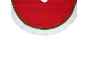 NorthLight 48 in. Traditional Red And Green Tree Skirt