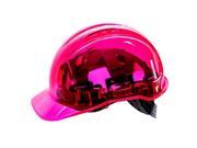 Portwest PV50 Peak View Translucent Helmet Pink