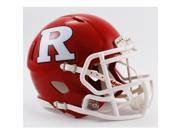Riddell Miniature NCAA Speed Helmet Rutgers Scarlet Knights