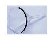 Olympia Sports 16084 Neutral Glass Funnel 100mm 100mm Stem