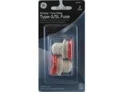 General Electric 18254 20 amp Watt Fuse Time Delay Pack of 2