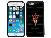 Coveroo 875 9003 BK FBC Arizona State Dark Repeating Design on iPhone 6 6s Guardian Case