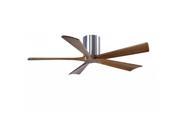 Atlas IR5HLK CR 52 Irene 5 Three Bladed Paddle Fan in Polished Chrome