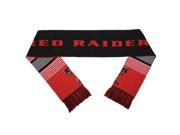 Texas Tech Red Raiders Split Logo Reverse Scarf 2015