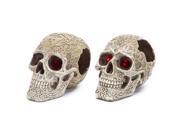 Penn Plax PP08100 Deco Skull With Jewel Eyes 5 In.