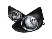 Spec D Tuning LF YAR12COEM DL Clear Fog Lights with Wiring Kit for 12 to 14 Toyota Yaris 6 x 13 x 8 in.