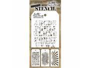 Stampers Anonymous MTS 5 Tim Holtz Mini Layered Stencil Set Pack of 3 Set No.5