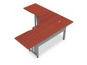 OFM 55224 CHY L Shapped Workstation With 30 in. D Top Cherry