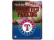 Texas Rangers Metal Parking Sign