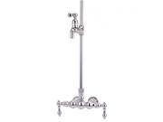 World Imports 111776 Double Handle Tub Wall Mount Faucet Only Chrome