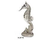 Penn Plax RR1209 4.25 in. Silver Seahorse