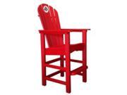 Imperial International 381 3015 College Ohio State Pub Captain Chair Red