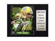 CandICollectables 1215RODGERSMVP NFL 12 x 15 in. Aaron Rodgers 2014 NFL MVP Green Bay Packers Player Plaque