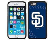 Coveroo 875 438 BK FBC San Diego Padres Stitch Design on iPhone 6 6s Guardian Case