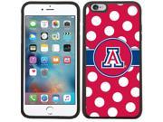 Coveroo 876 6616 BK FBC University of Arizona Polka Dots Design on iPhone 6 Plus 6s Plus Guardian Case