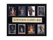 CandICollectables 1215CURRY8C NBA 12 x 15 in. Stephen Curry Golden State Warriors 8 Card Plaque