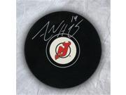 AJ Sports World HENA135051 Aqdam Henrique New Jersey Devils Autographed Hockey Puck