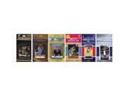 CandICollectables PELICANS615TS NBA New Orleans Pelicans 6 Different Licensed Trading Card Team Sets
