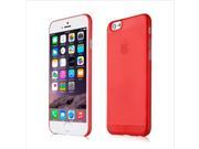 Baseus S IP6G 0407R 0.35 mm Slim Frosted Hard Case for iPhone 6 6S Red