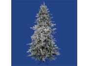 NorthLight 7.5 ft. Frosted Wistler Fir Artificial Christmas Tree Unlit