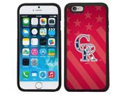 Coveroo 875 7875 BK FBC Colorado Rockies USA Red Design on iPhone 6 6s Guardian Case