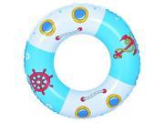 NorthLight Boat Anchor Inflatable Swimming Pool Inner Tube Ring Float Blue White 30 in.