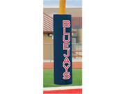 First Team FT6060WP Vinyl Wrap for 6.62 in. Football Goalpost Pad Navy Blue