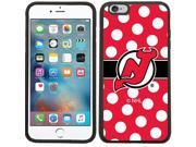 Coveroo 876 7086 BK FBC New Jersey Devils Polka Dots Design on iPhone 6 Plus 6s Plus Guardian Case