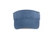 Anvil 158 Solid Low Profile Twill Visor One Size Navy