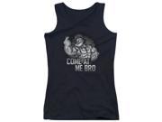 Trevco Popeye Come At Me Juniors Tank Top Black Small